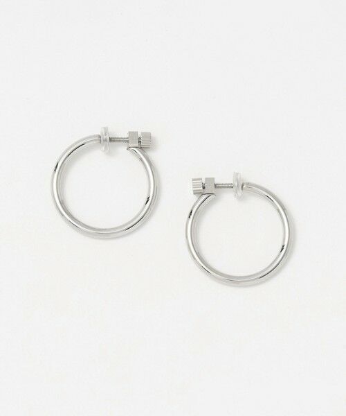 BEAUTY&YOUTH UNITED ARROWS / ビューティー&ユース ユナイテッドアローズ ピアス・イヤリング | ＜SOAC＞フープ イヤリング S（SILVER）