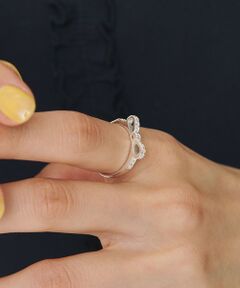 BEAUTY&YOUTH UNITED ARROWS / ビューティー&ユース ユナイテッドアローズ リング | ＜BAITS＞ジルコニア リボン リング