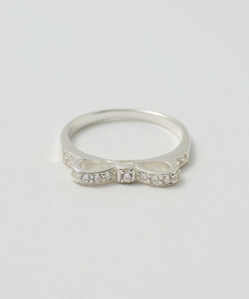 BEAUTY&YOUTH UNITED ARROWS / ビューティー&ユース ユナイテッドアローズ リング | ＜BAITS＞ジルコニア リボン リング | 詳細2