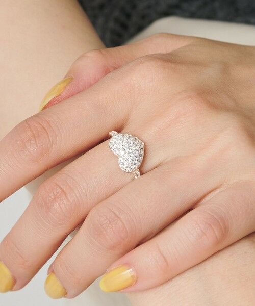 BEAUTY&YOUTH UNITED ARROWS / ビューティー&ユース ユナイテッドアローズ リング | ＜BAITS＞ジルコニア ハート リング（SILVER）