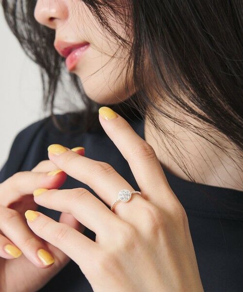 BEAUTY&YOUTH UNITED ARROWS / ビューティー&ユース ユナイテッドアローズ リング | ＜BAITS＞ジルコニア サークル リング | 詳細1