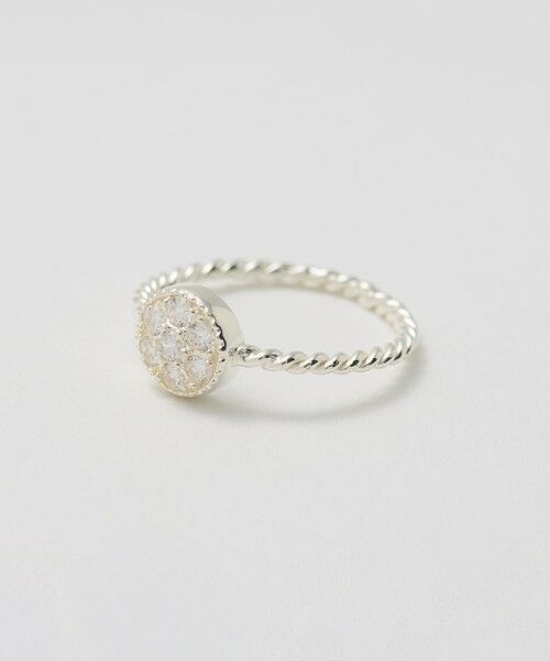 BEAUTY&YOUTH UNITED ARROWS / ビューティー&ユース ユナイテッドアローズ リング | ＜BAITS＞ジルコニア サークル リング | 詳細4