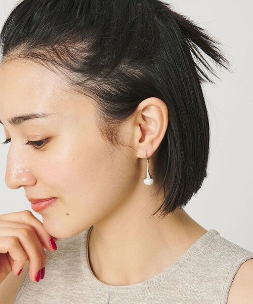 BEAUTY&YOUTH UNITED ARROWS / ビューティー&ユース ユナイテッドアローズ ピアス・イヤリング | ＜BAITS＞淡水パール スウィング ピアス | 詳細1