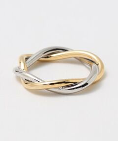 BEAUTY&YOUTH UNITED ARROWS / ビューティー&ユース ユナイテッドアローズ リング | ミックスカラー クロス リング