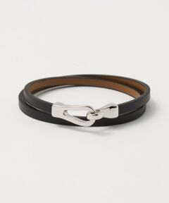 BEAUTY&YOUTH UNITED ARROWS / ビューティー&ユース ユナイテッドアローズ ブレスレット・バングル | メタル×レザーベルト ブレスレット