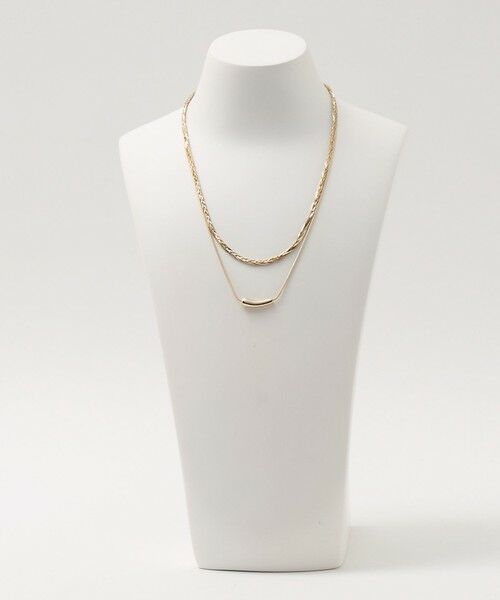 BEAUTY&YOUTH UNITED ARROWS / ビューティー&ユース ユナイテッドアローズ ネックレス・ペンダント・チョーカー | メタル ブレイド ネックレス 3WAY | 詳細7