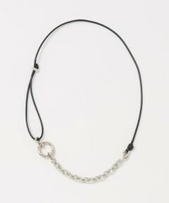 BEAUTY&YOUTH UNITED ARROWS / ビューティー&ユース ユナイテッドアローズ ネックレス・ペンダント・チョーカー | コード×メタルチェーン コンビ チョーカー ネックレス
