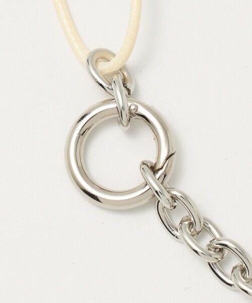 BEAUTY&YOUTH UNITED ARROWS / ビューティー&ユース ユナイテッドアローズ ネックレス・ペンダント・チョーカー | コード×メタルチェーン コンビ チョーカー ネックレス | 詳細2