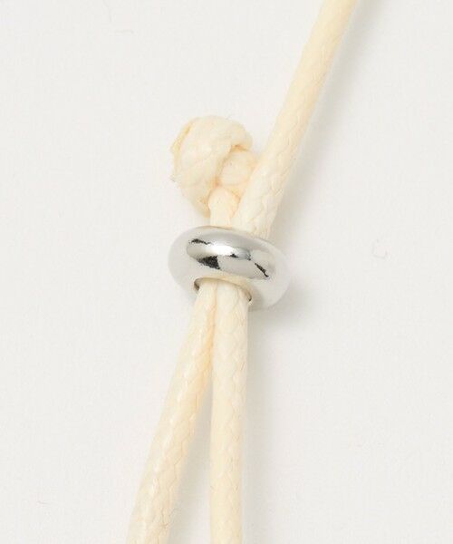 BEAUTY&YOUTH UNITED ARROWS / ビューティー&ユース ユナイテッドアローズ ネックレス・ペンダント・チョーカー | コード×メタルチェーン コンビ チョーカー ネックレス | 詳細4