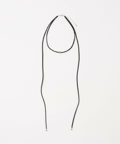 BEAUTY&YOUTH UNITED ARROWS / ビューティー&ユース ユナイテッドアローズ ネックレス・ペンダント・チョーカー | コード×メタルパーツ チョーカー ネックレス