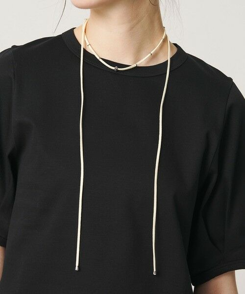 BEAUTY&YOUTH UNITED ARROWS / ビューティー&ユース ユナイテッドアローズ ネックレス・ペンダント・チョーカー | コード×メタルパーツ チョーカー ネックレス | 詳細1