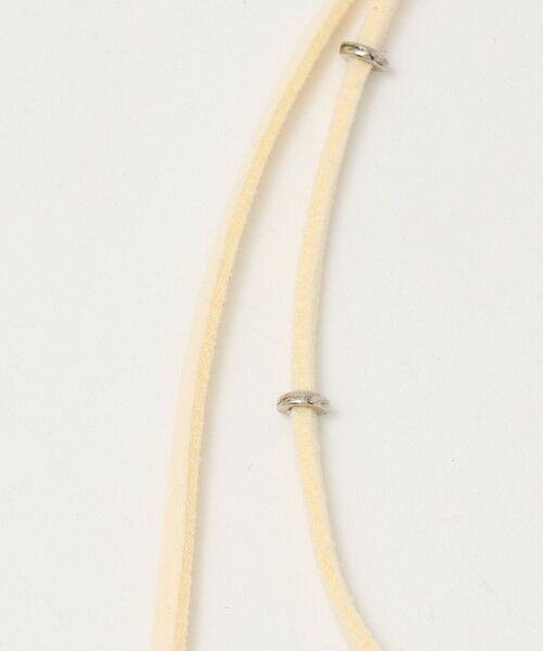 BEAUTY&YOUTH UNITED ARROWS / ビューティー&ユース ユナイテッドアローズ ネックレス・ペンダント・チョーカー | コード×メタルパーツ チョーカー ネックレス | 詳細4