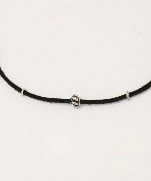 BEAUTY&YOUTH UNITED ARROWS / ビューティー&ユース ユナイテッドアローズ ネックレス・ペンダント・チョーカー | コード×メタルパーツ チョーカー ネックレス | 詳細11