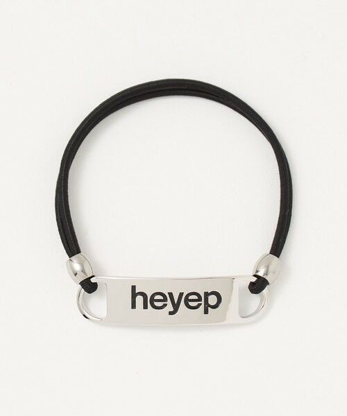 BEAUTY&YOUTH UNITED ARROWS / ビューティー&ユース ユナイテッドアローズ ヘアゴム・シュシュ | ＜heyep＞ロゴ ヘアタイ/2P | 詳細1