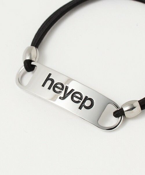 BEAUTY&YOUTH UNITED ARROWS / ビューティー&ユース ユナイテッドアローズ ヘアゴム・シュシュ | ＜heyep＞ロゴ ヘアタイ/2P | 詳細3