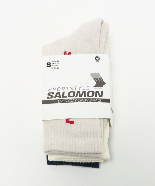 BEAUTY&YOUTH UNITED ARROWS / ビューティー&ユース ユナイテッドアローズ ソックス | ＜Salomon＞EVERYDAY CREW 3P ソックス | 詳細25