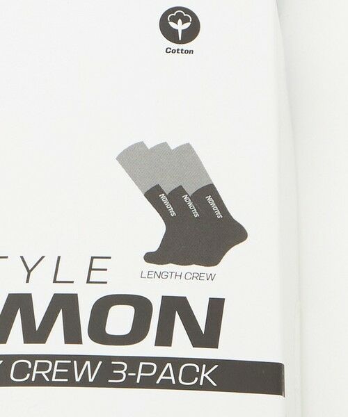 BEAUTY&YOUTH UNITED ARROWS / ビューティー&ユース ユナイテッドアローズ ソックス | ＜Salomon＞EVERYDAY CREW 3P ソックス | 詳細27