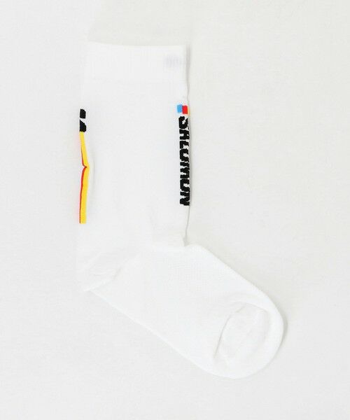 BEAUTY&YOUTH UNITED ARROWS / ビューティー&ユース ユナイテッドアローズ ソックス | ＜Salomon＞Pulse Race Flag Crew ソックス（WHITE）