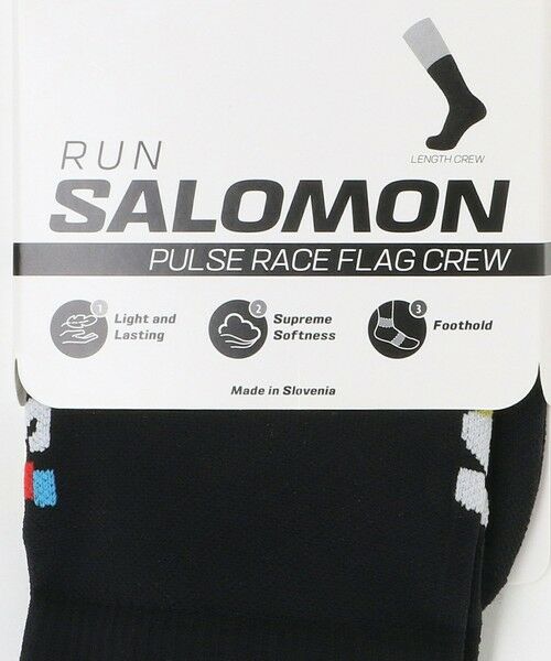 BEAUTY&YOUTH UNITED ARROWS / ビューティー&ユース ユナイテッドアローズ ソックス | ＜Salomon＞Pulse Race Flag Crew ソックス | 詳細9