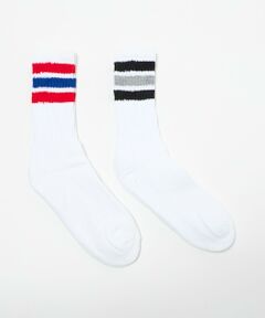 BEAUTY&YOUTH UNITED ARROWS / ビューティー&ユース ユナイテッドアローズ ソックス | ＜THE RAILROAD SOCK＞ラインソックス 2Pセット