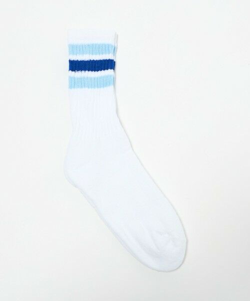 BEAUTY&YOUTH UNITED ARROWS / ビューティー&ユース ユナイテッドアローズ ソックス | ＜THE RAILROAD SOCK＞ラインソックス 2Pセット | 詳細10