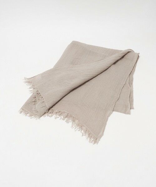 BEAUTY&YOUTH UNITED ARROWS / ビューティー&ユース ユナイテッドアローズ マフラー・ショール・スヌード・ストール | ＜Chloris＞リネン ストール | 詳細2