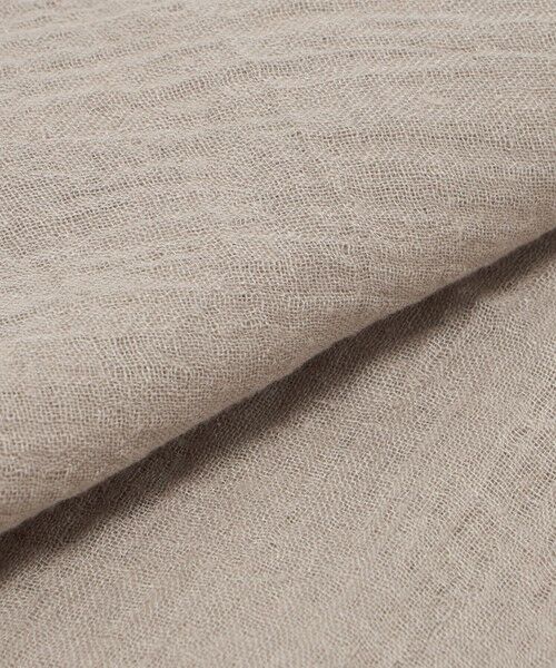 BEAUTY&YOUTH UNITED ARROWS / ビューティー&ユース ユナイテッドアローズ マフラー・ショール・スヌード・ストール | ＜Chloris＞リネン ストール | 詳細4