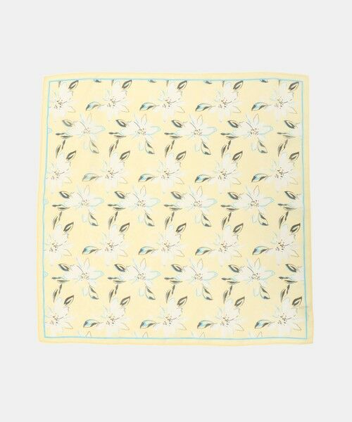 BEAUTY&YOUTH UNITED ARROWS / ビューティー&ユース ユナイテッドアローズ バンダナ・スカーフ | フラワー柄 スカーフ | 詳細4