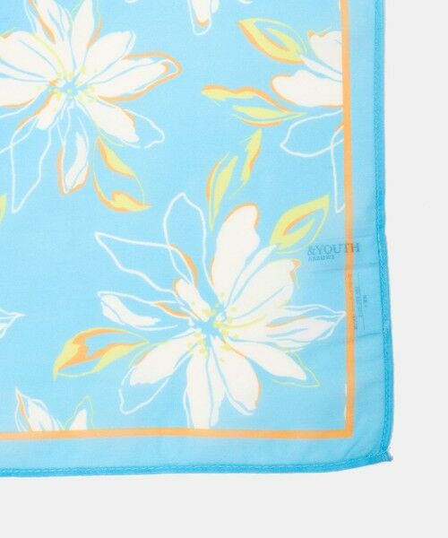 BEAUTY&YOUTH UNITED ARROWS / ビューティー&ユース ユナイテッドアローズ バンダナ・スカーフ | フラワー柄 スカーフ | 詳細9