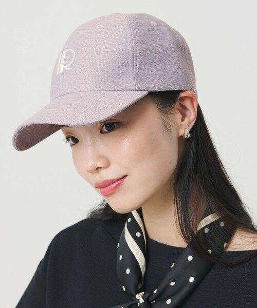 BEAUTY&YOUTH UNITED ARROWS / ビューティー&ユース ユナイテッドアローズ キャップ | 【別注】＜Revis.＞メランジ ロゴ キャップ（LILAC）