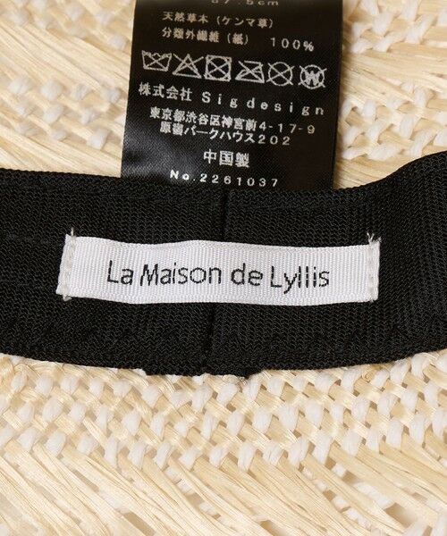 BEAUTY&YOUTH UNITED ARROWS / ビューティー&ユース ユナイテッドアローズ ハット | ＜La maison de Lyllis＞ANGLE バケットハット | 詳細13