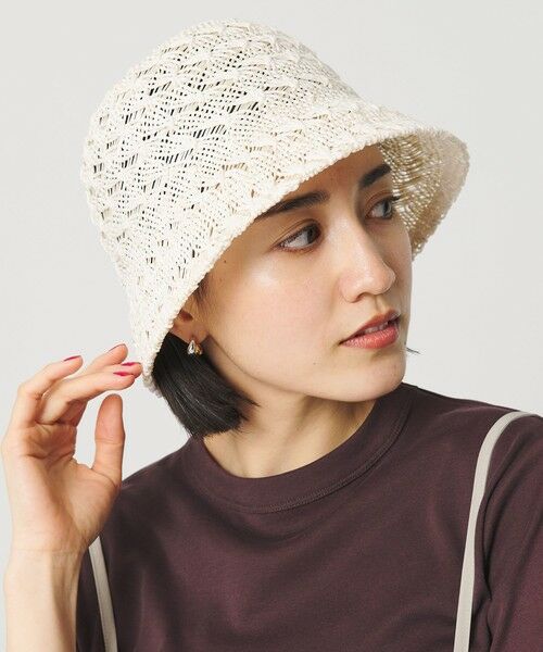 BEAUTY&YOUTH UNITED ARROWS / ビューティー&ユース ユナイテッドアローズ ハット | ＜La maison de Lyllis＞ANGLE バケットハット | 詳細4
