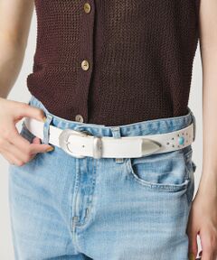 BEAUTY&YOUTH UNITED ARROWS / ビューティー&ユース ユナイテッドアローズ ベルト・サスペンダー | ＜MANCINI 1979＞スタッズ ベルト