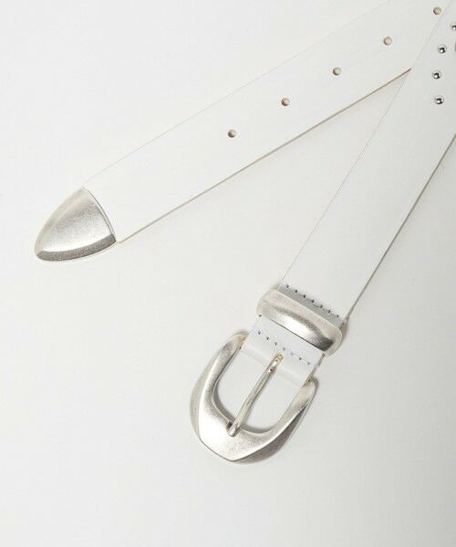 BEAUTY&YOUTH UNITED ARROWS / ビューティー&ユース ユナイテッドアローズ ベルト・サスペンダー | ＜MANCINI 1979＞スタッズ ベルト | 詳細4