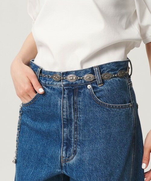 BEAUTY&YOUTH UNITED ARROWS / ビューティー&ユース ユナイテッドアローズ ベルト・サスペンダー | コンチョ ベルト（SILVER）