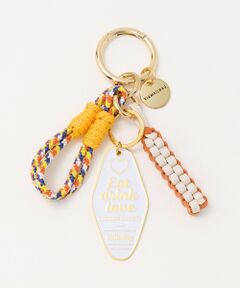 BEAUTY&YOUTH UNITED ARROWS / ビューティー&ユース ユナイテッドアローズ キーホルダー・ストラップ | ＜VIAMAILBAG＞プレート ロゴ チャーム