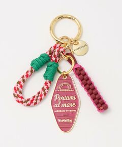 ＜VIAMAILBAG＞プレート ロゴ チャーム