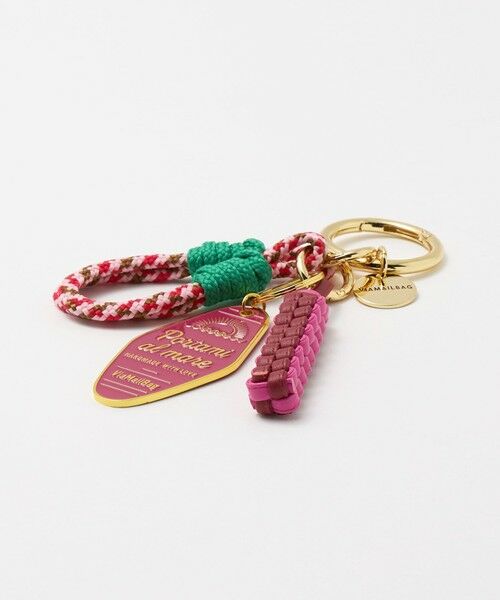 BEAUTY&YOUTH UNITED ARROWS / ビューティー&ユース ユナイテッドアローズ キーホルダー・ストラップ | ＜VIAMAILBAG＞プレート ロゴ チャーム | 詳細3