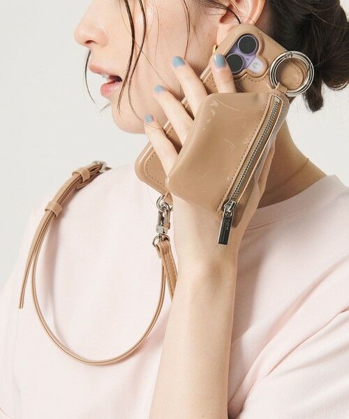 BEAUTY&YOUTH UNITED ARROWS / ビューティー&ユース ユナイテッドアローズ モバイルケース | ＜ajew＞パテント iPhone17ケース | 詳細1