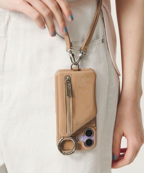 BEAUTY&YOUTH UNITED ARROWS / ビューティー&ユース ユナイテッドアローズ モバイルケース | ＜ajew＞パテント iPhone17ケース | 詳細3