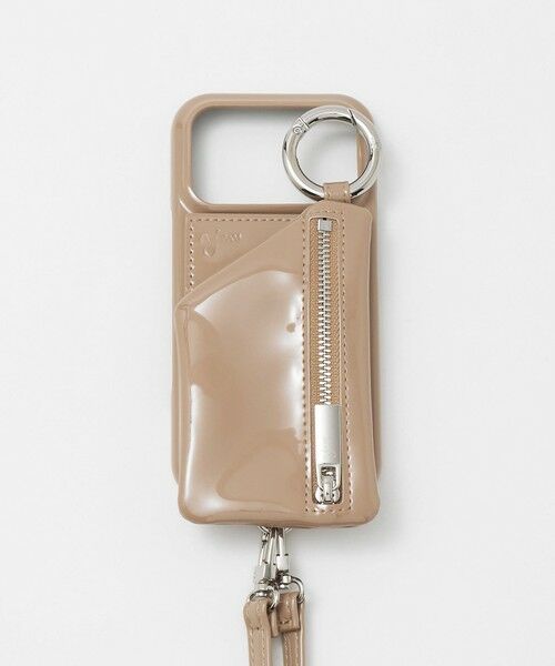 BEAUTY&YOUTH UNITED ARROWS / ビューティー&ユース ユナイテッドアローズ モバイルケース | ＜ajew＞パテント iPhone17Proケース（BEIGE）