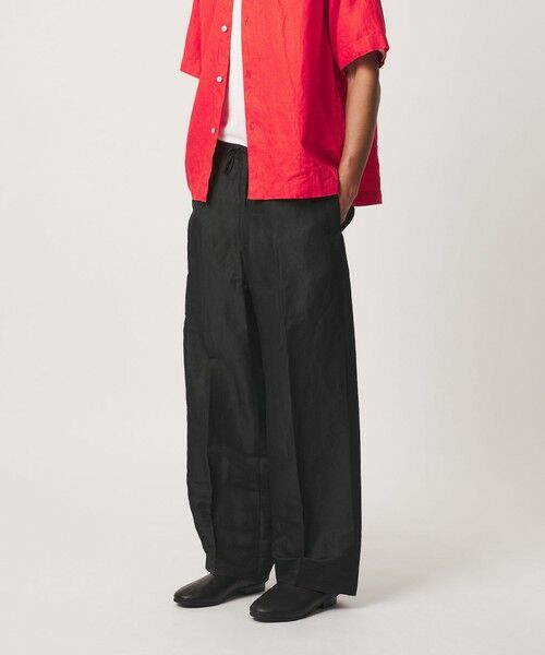 BEAUTY&YOUTH UNITED ARROWS / ビューティー&ユース ユナイテッドアローズ その他パンツ | HI-LINE リネン シルク イージー トラウザー | 詳細2