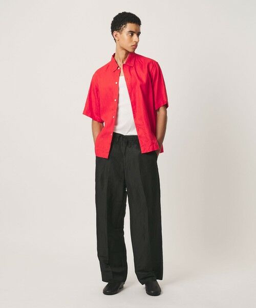 BEAUTY&YOUTH UNITED ARROWS / ビューティー&ユース ユナイテッドアローズ その他パンツ | HI-LINE リネン シルク イージー トラウザー | 詳細3