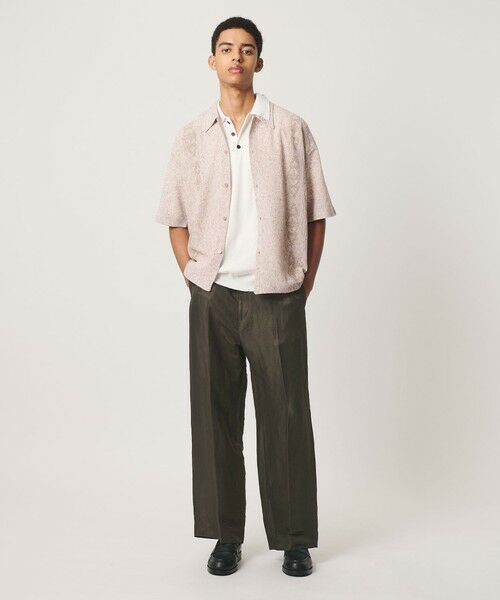 BEAUTY&YOUTH UNITED ARROWS / ビューティー&ユース ユナイテッドアローズ その他パンツ | HI-LINE リネン シルク イージー トラウザー | 詳細11