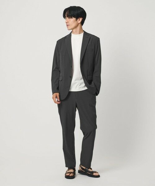 BEAUTY&YOUTH UNITED ARROWS / ビューティー&ユース ユナイテッドアローズ その他パンツ | CORDURA ドビー 1プリーツ テーパード パンツ NO.4 撥水 ストレッチ ウォッシャブル セットアップ対応 | 詳細3