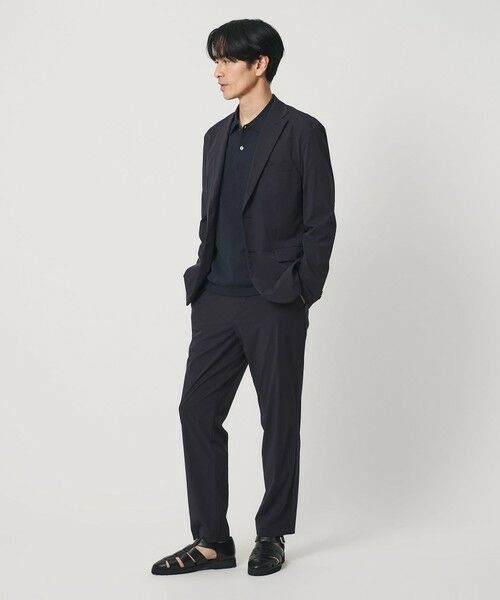 BEAUTY&YOUTH UNITED ARROWS / ビューティー&ユース ユナイテッドアローズ その他パンツ | CORDURA ドビー 1プリーツ テーパード パンツ NO.4 撥水 ストレッチ ウォッシャブル セットアップ対応 | 詳細11