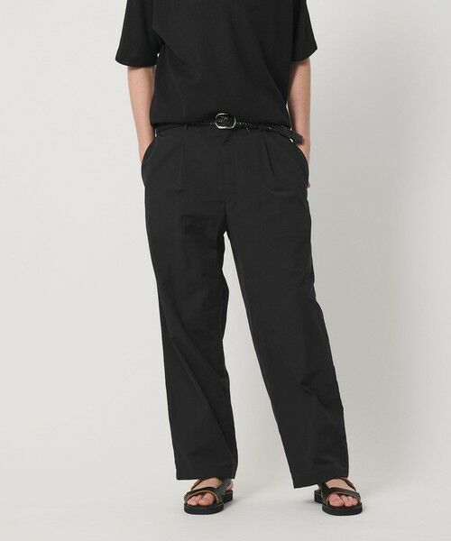 BEAUTY&YOUTH UNITED ARROWS / ビューティー&ユース ユナイテッドアローズ その他パンツ | ライト フラックス 1プリーツ テーパード パンツ NO.9 | 詳細2