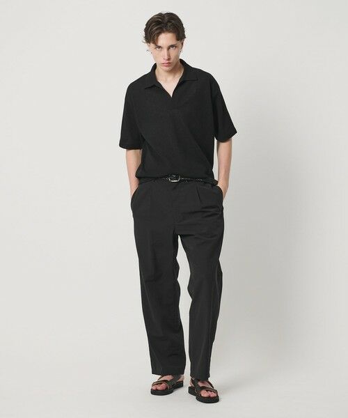 BEAUTY&YOUTH UNITED ARROWS / ビューティー&ユース ユナイテッドアローズ その他パンツ | ライト フラックス 1プリーツ テーパード パンツ NO.9 | 詳細4