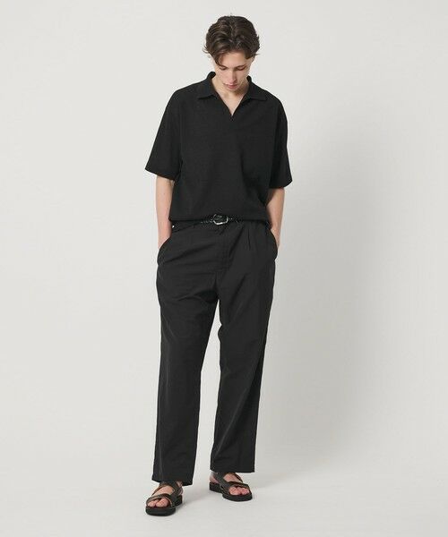 BEAUTY&YOUTH UNITED ARROWS / ビューティー&ユース ユナイテッドアローズ その他パンツ | ライト フラックス 1プリーツ テーパード パンツ NO.9 | 詳細5