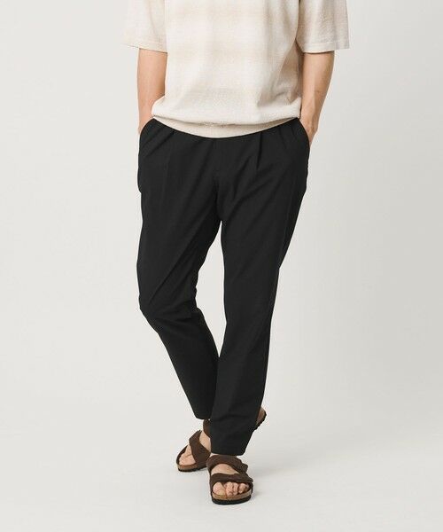 BEAUTY&YOUTH UNITED ARROWS / ビューティー&ユース ユナイテッドアローズ その他パンツ | クールタッチ TR 1プリーツ イージーパンツ NO.5 ストレッチ 接触冷感 | 詳細1